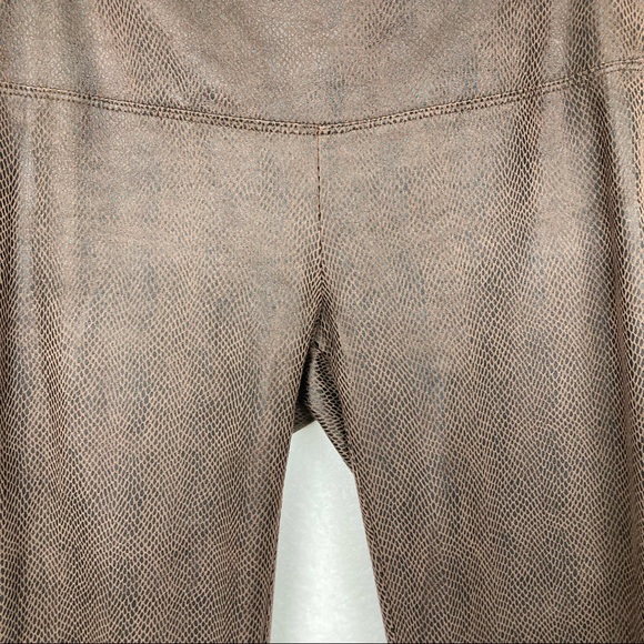 Slim- Sation by Multiples Women’s Reptile Print Leggings sz Small - Picture 6 of 12